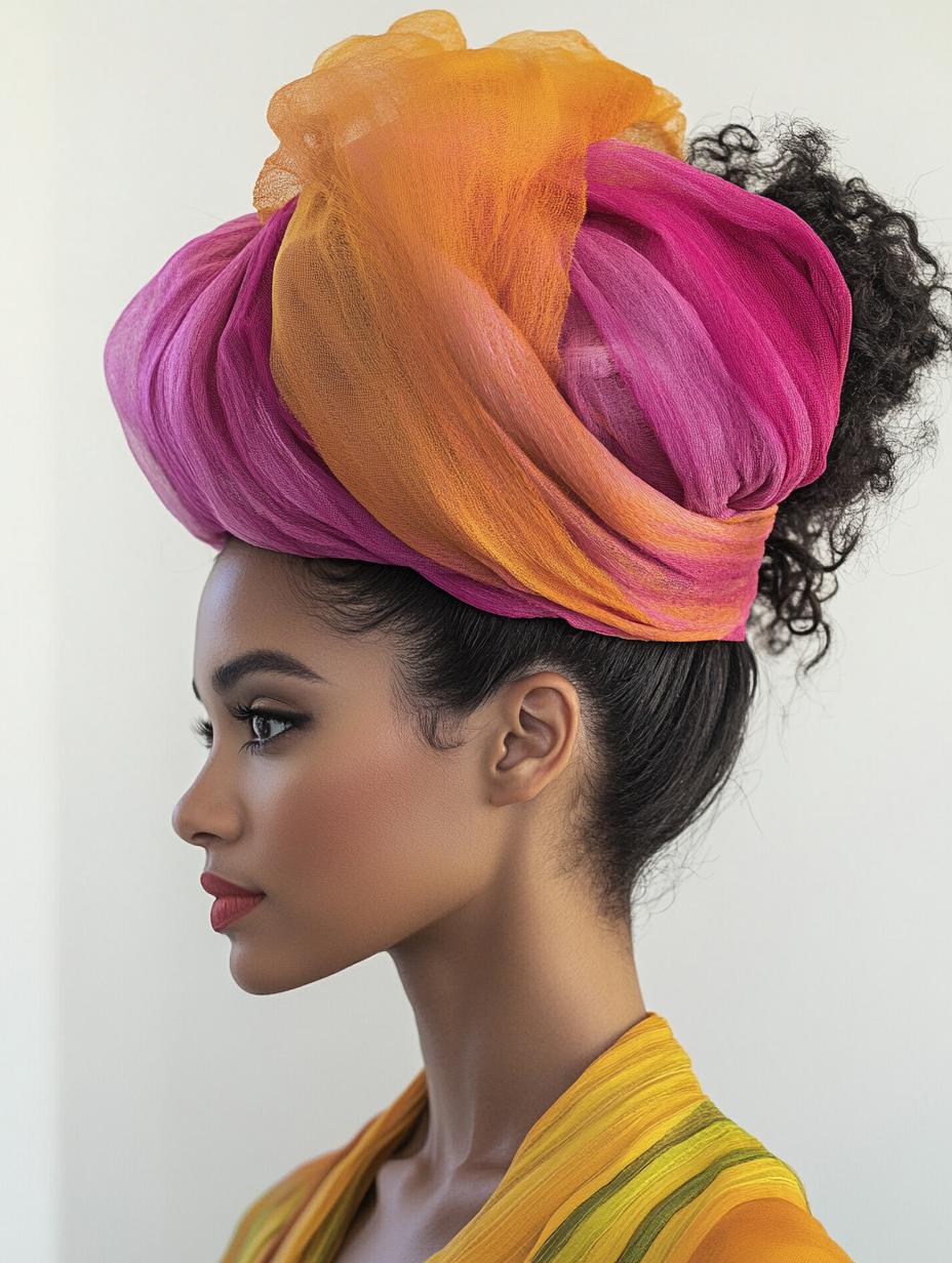 The Scarf Updo