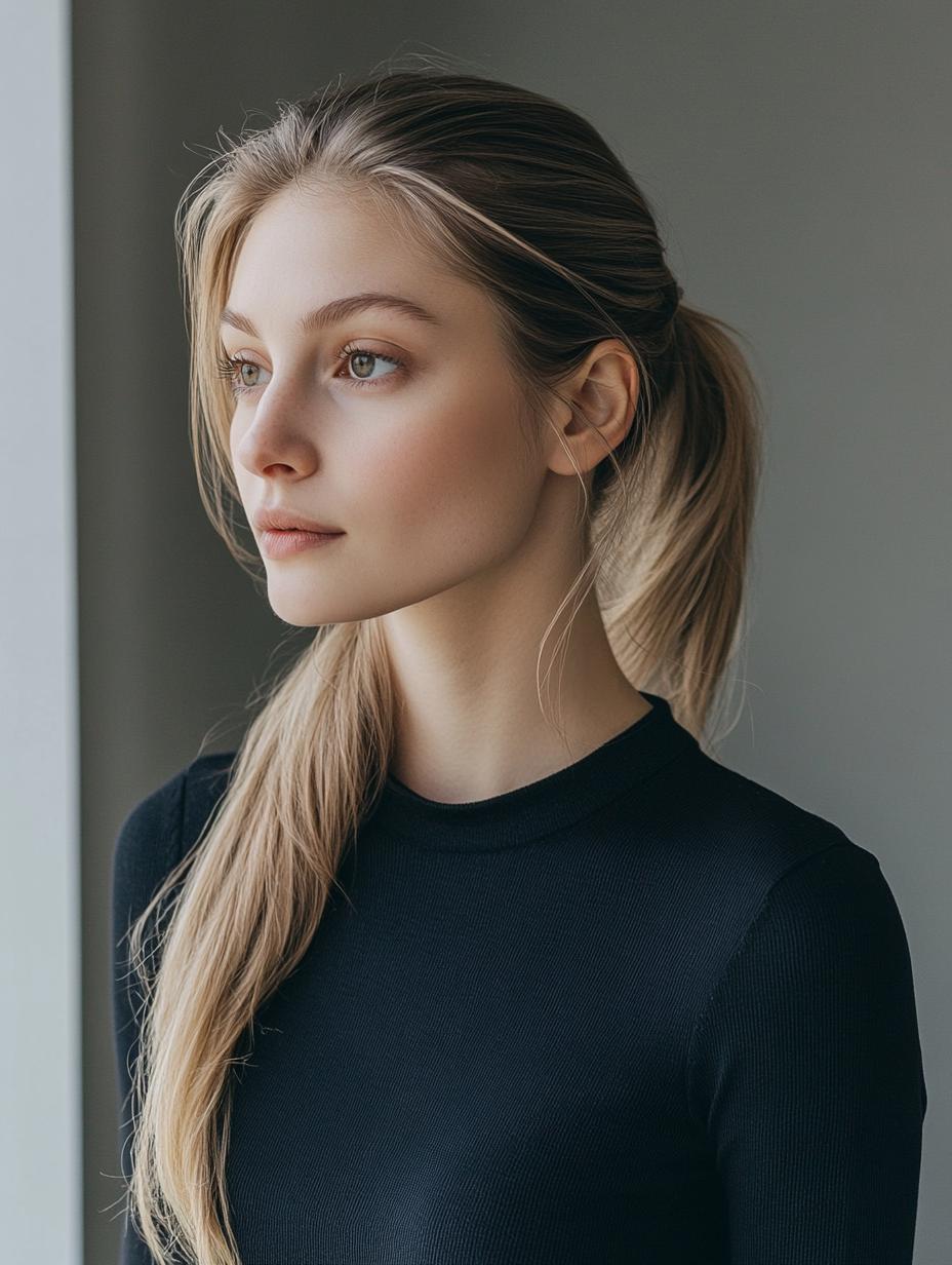 The Sleek Ponytail