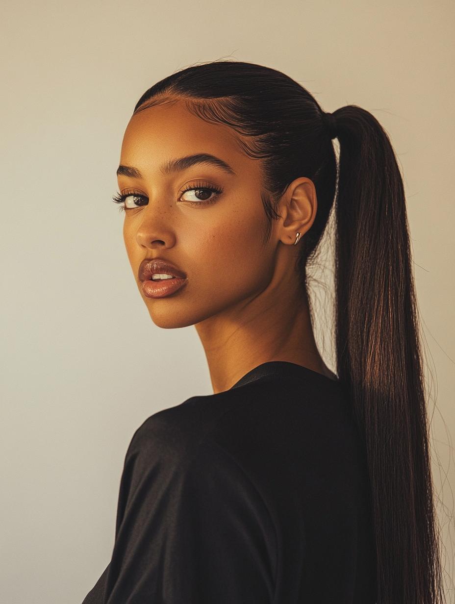 The Sleek Ponytail