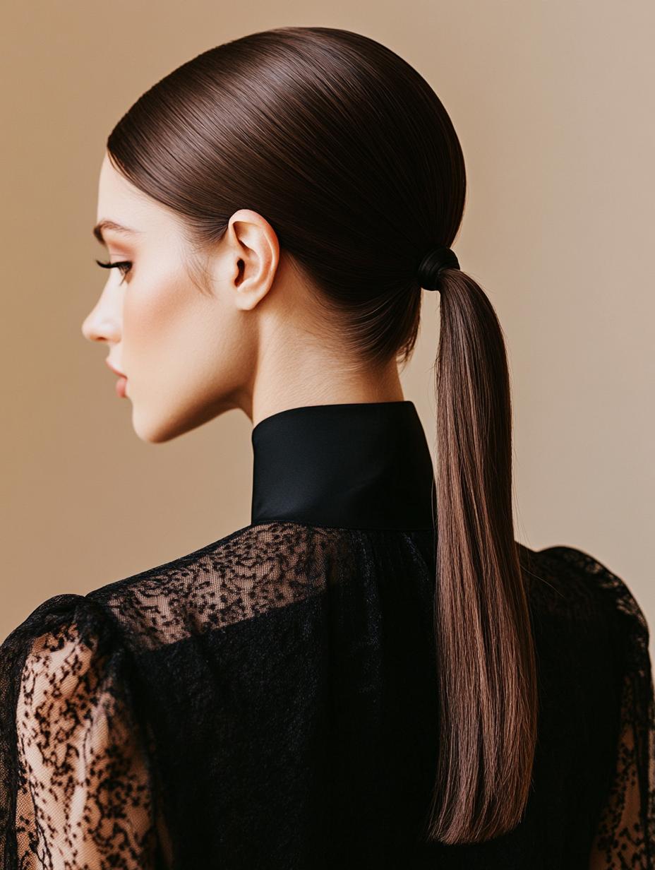 The Sleek Ponytail