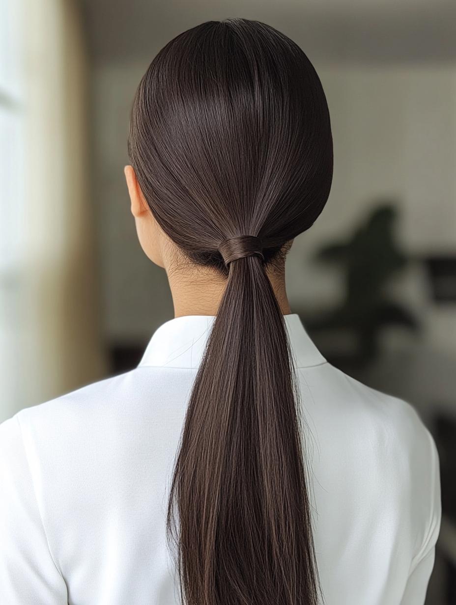 The Sleek Ponytail