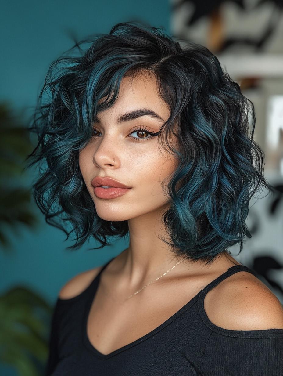 Wavy Wolf Cut