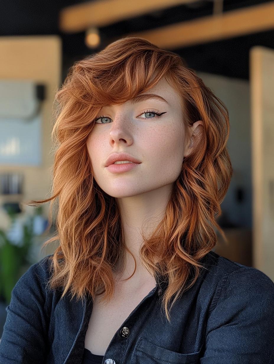 Wavy Wolf Cut