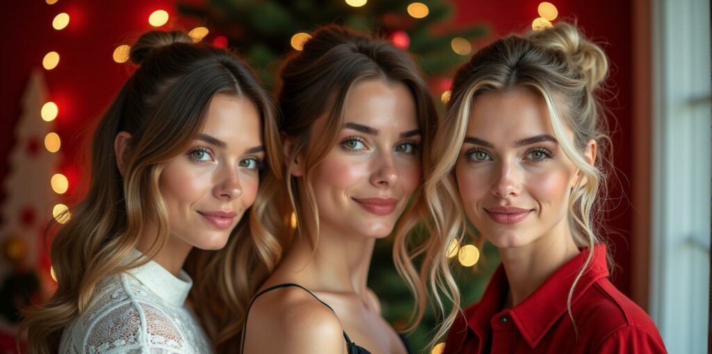 15 Best Christmas Hairstyles