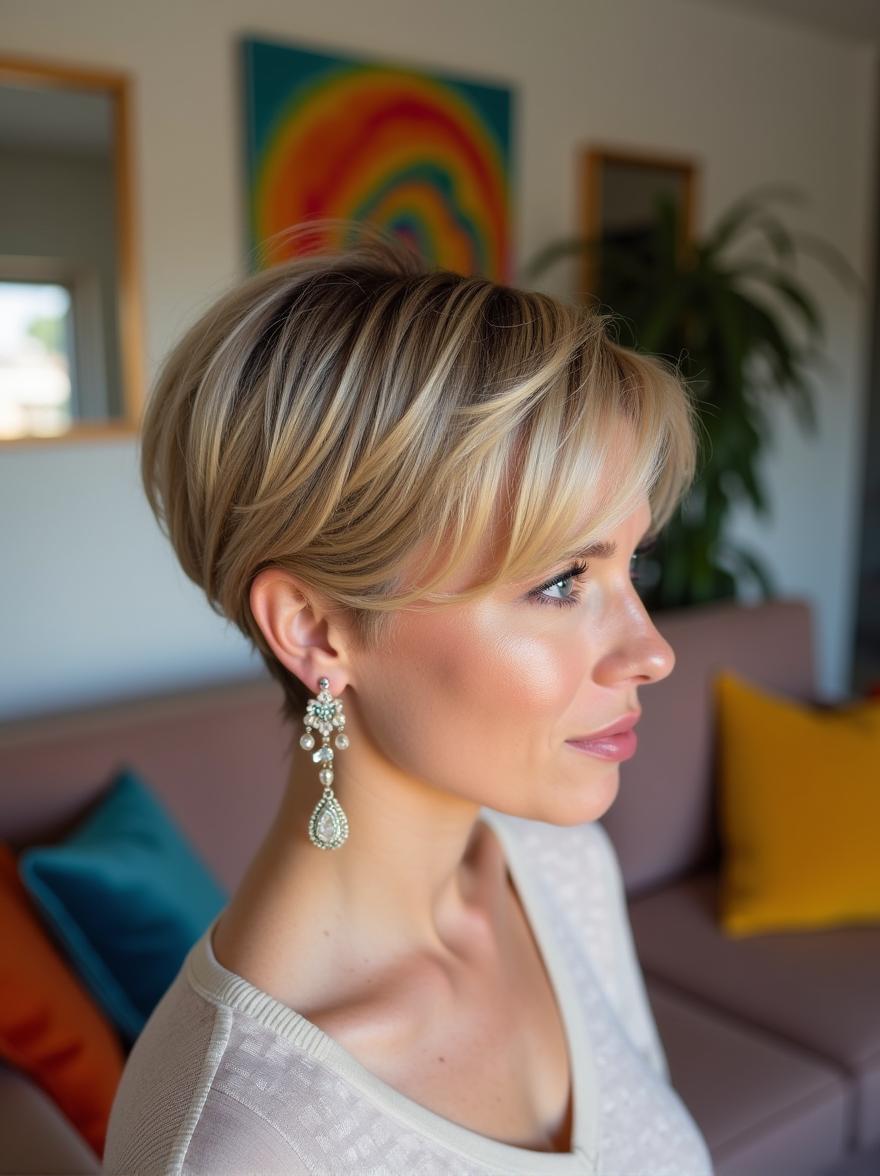 Asymmetrical Butterfly Cut