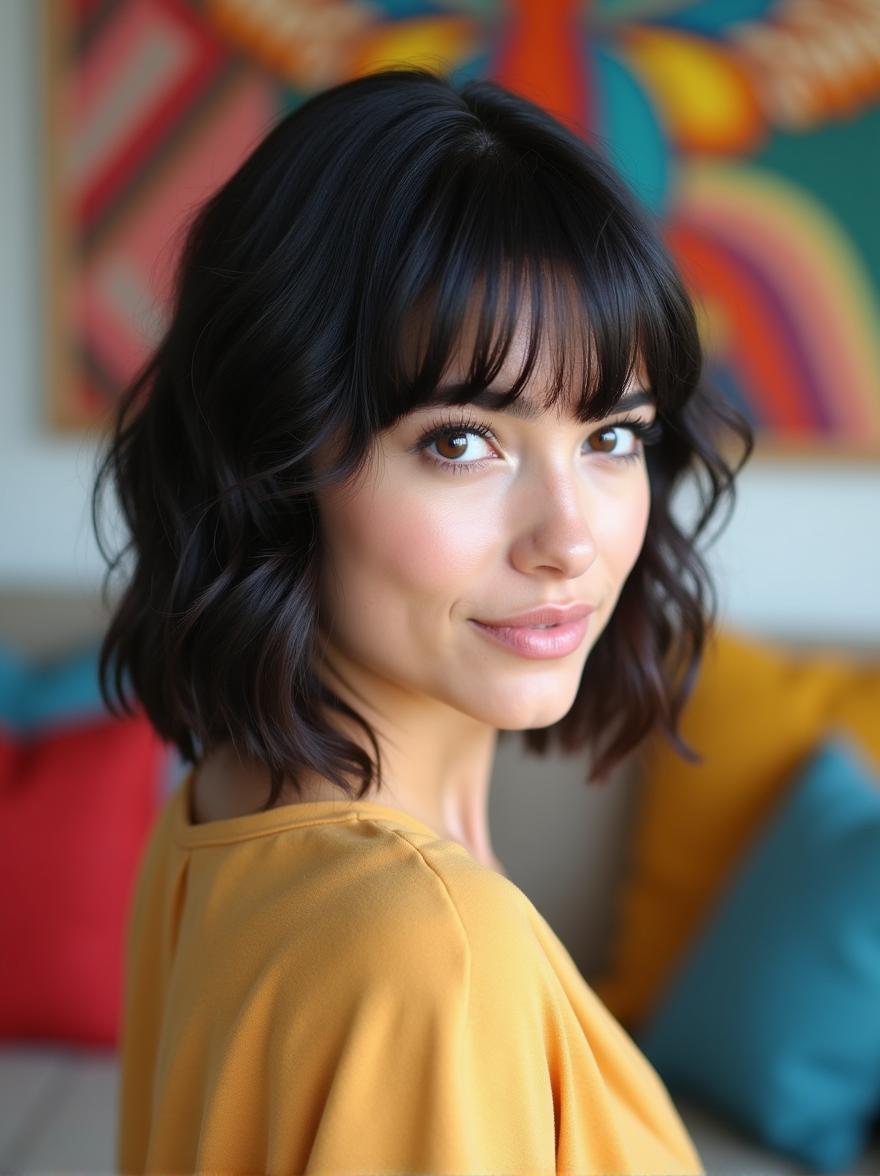 Butterfly Bangs