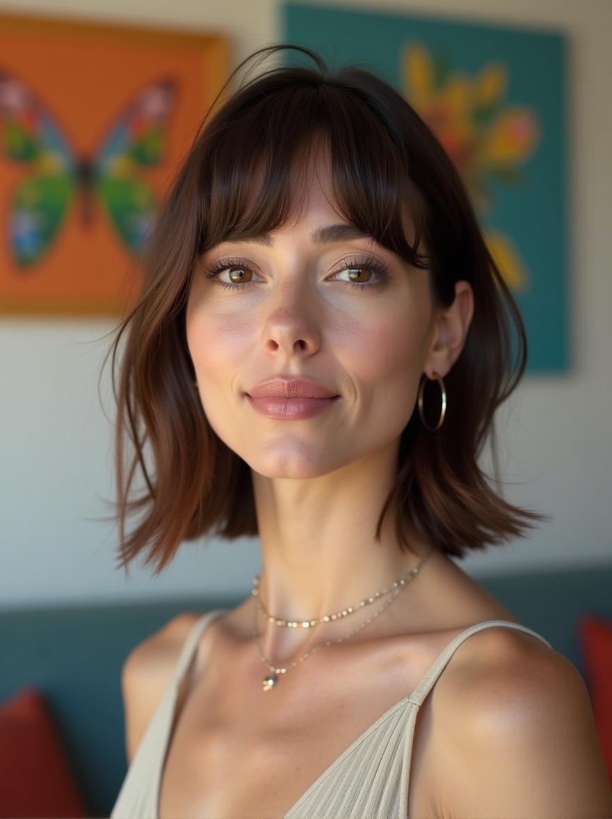 Butterfly Bangs