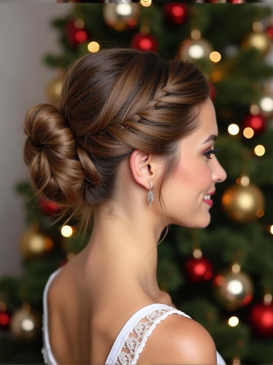 Elegant Updo with Twists