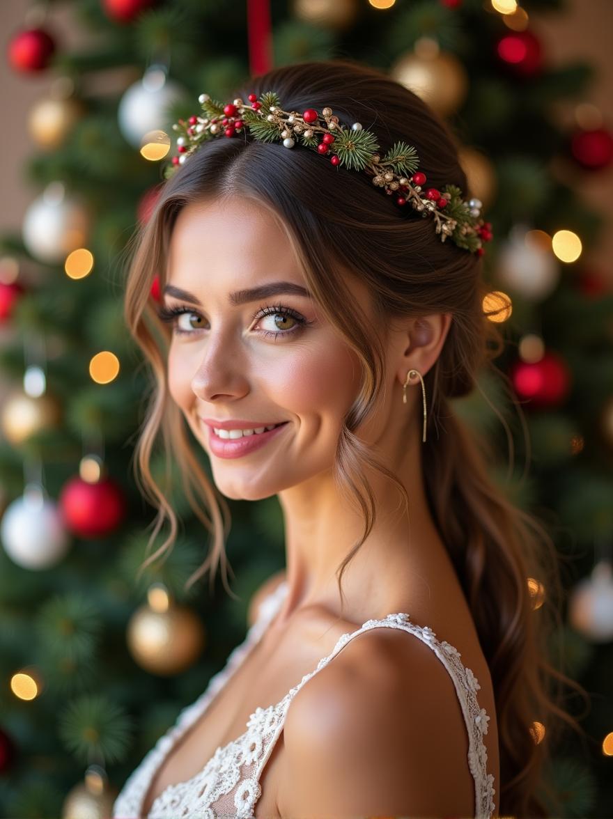 Festive Braided Crown