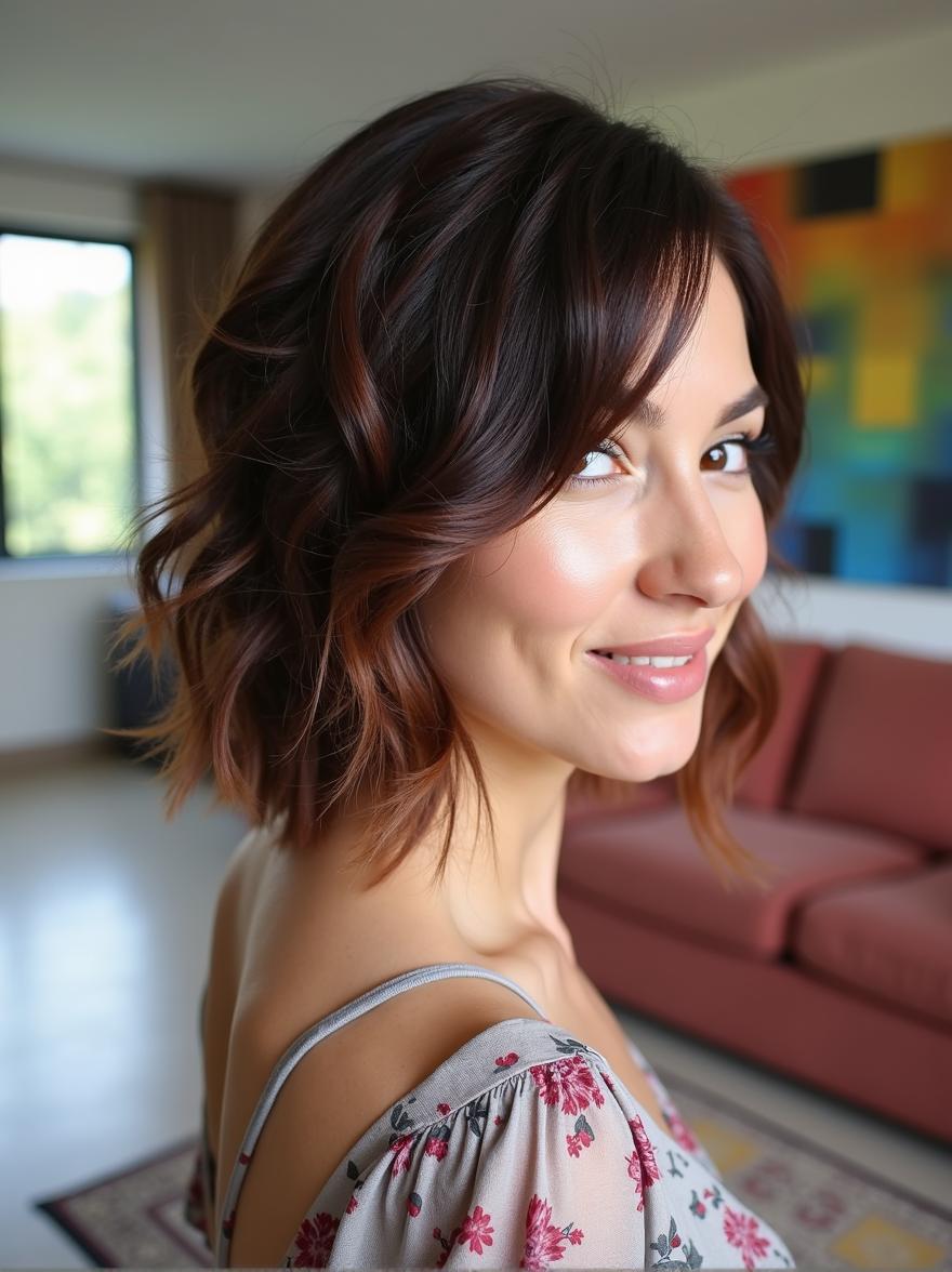 Layered Butterfly Cut