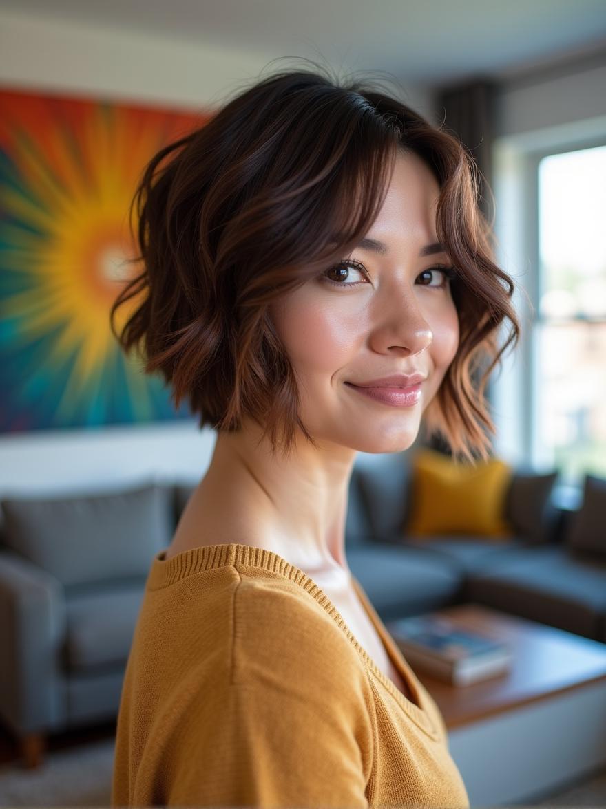 Layered Butterfly Cut
