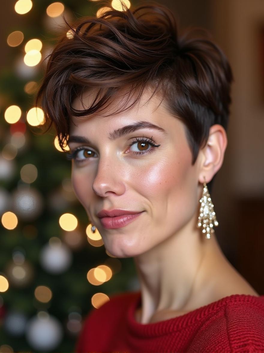 Playful Pixie with Glitter