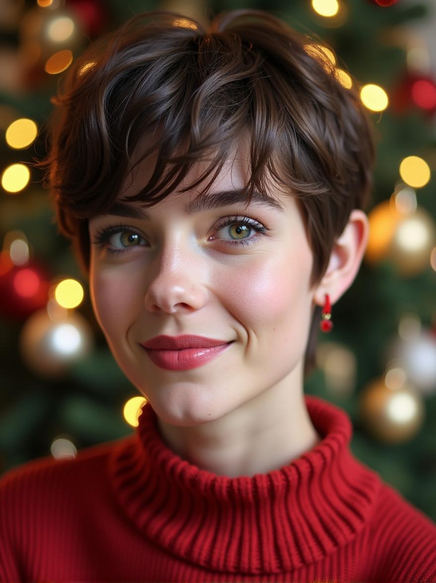 Playful Pixie with Glitter