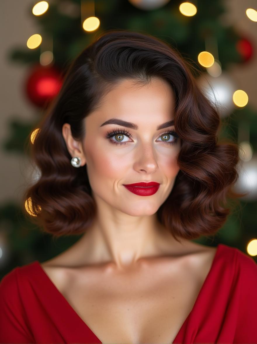 Retro Glam Waves
