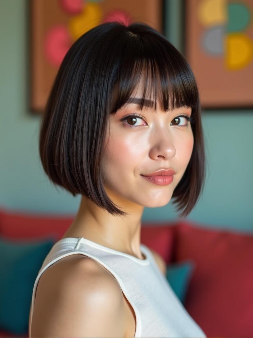 Sleek Butterfly Cut